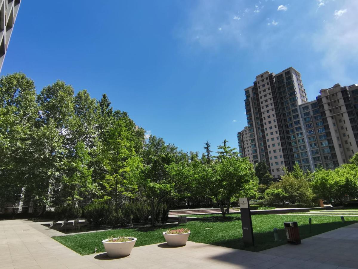 Beijing Yasmine Seasons Park Apartment Hotel Pequim Exterior foto